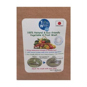 Terra Wash+Sea - продукт за измиване на плодове и зеленчуци от торове, пестициди, вакси, парафини и др. 2