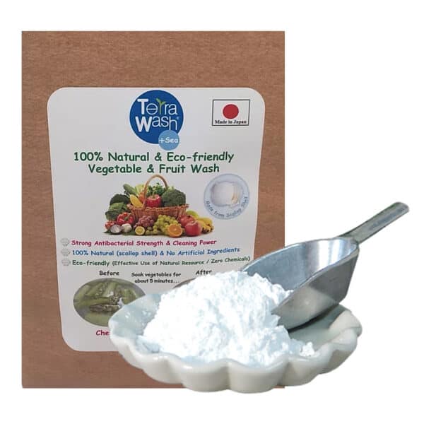 Terra Wash+Sea - продукт за измиване на плодове и зеленчуци от торове, пестициди, вакси, парафини и др.